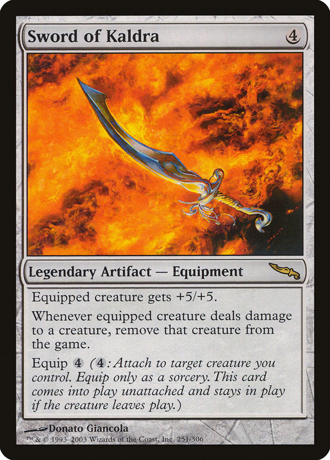Sword of Kaldra ESPAÑOL  [Mirrodin]