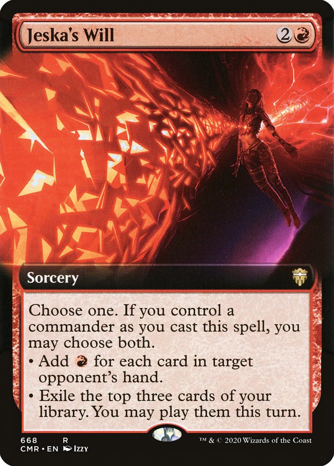 Jeska's Will (Extended Art) FRENCH [Commander Legends]