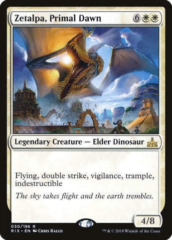 Zetalpa, la Aurora Primigenia - Zetalpa, Primal Dawn  [Rivals of Ixalan]