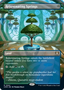 Rejuvenating Springs (Borderless Alternate Art) JAPANESE [Commander Masters]