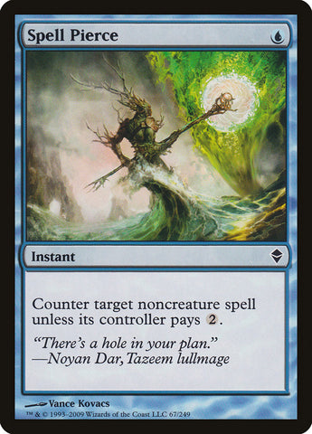 Spell Pierce JAPANESE [Zendikar]