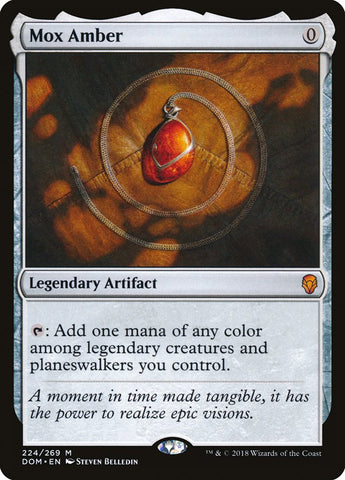 Mox Amber JAPANESE [Dominaria]
