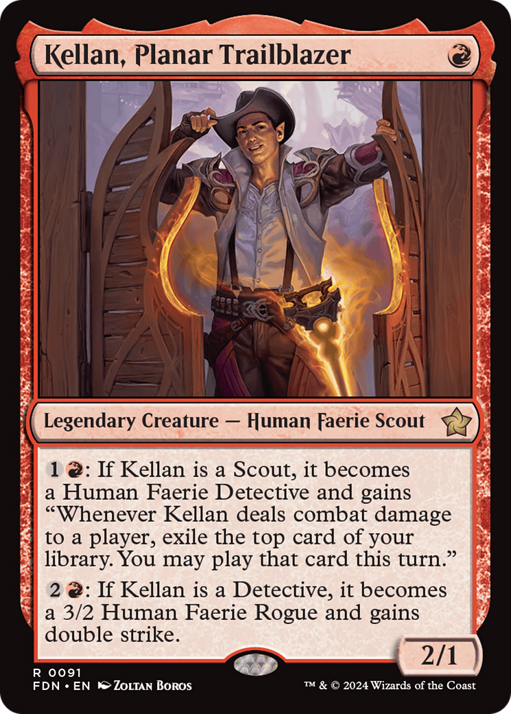 Kellan, Planar Trailblazer ESPAÑOL [Foundations]