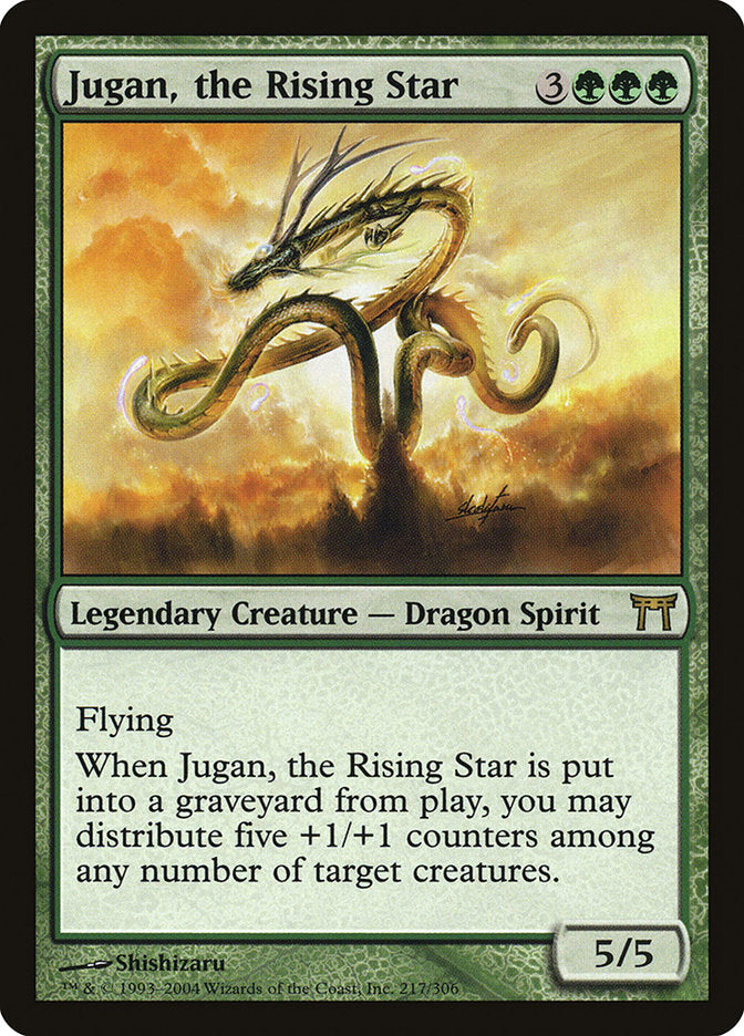 Jugan, the Rising Star ESPAÑOL [Champions of Kamigawa]