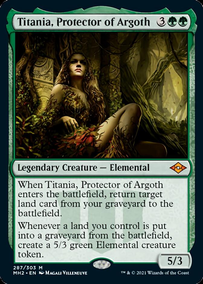 Titania, Protector of Argoth ESPAÑOL [Modern Horizons 2]