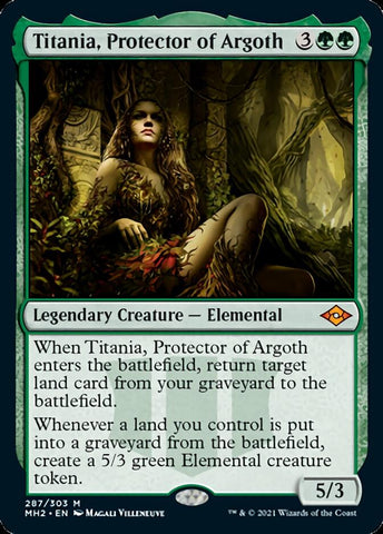 Titania, Protector of Argoth ESPAÑOL [Modern Horizons 2]