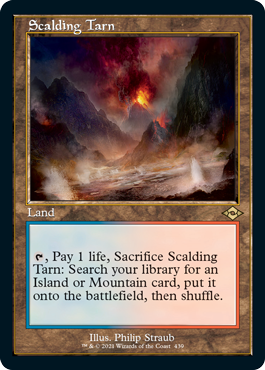 Scalding Tarn (Retro Foil Etched) JAPANESE [Modern Horizons 2]