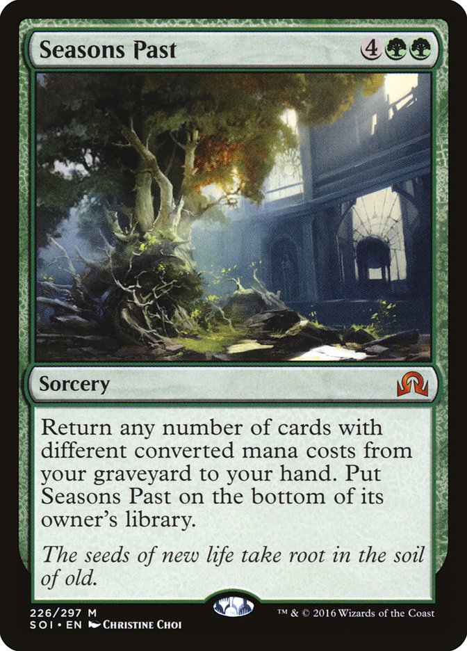 Seasons Past ESPAÑOL [Shadows over Innistrad]
