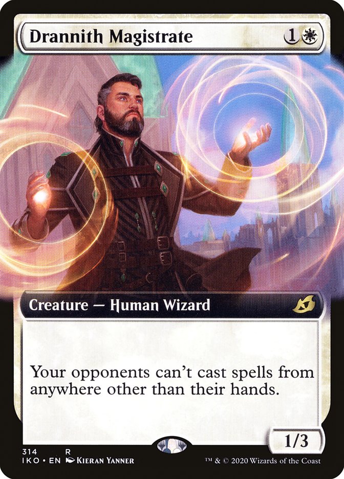 Drannith Magistrate (Extended Art) JAPANESE [Ikoria: Lair of Behemoths]