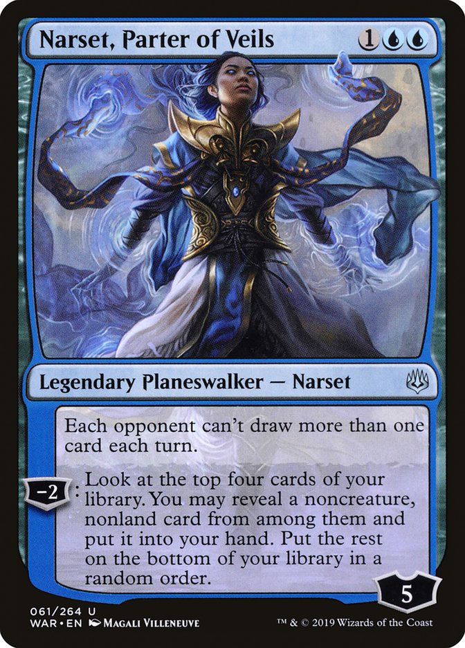 Narset, Parter of Veils JAPANESE [War of the Spark]