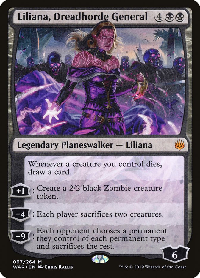 Liliana, Dreadhorde General JAPANESE [War of the Spark]