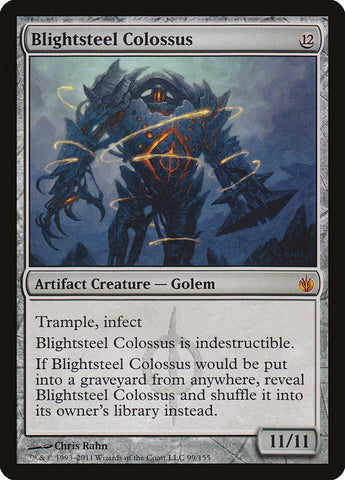 Blightsteel Colossus JAPANESE [Mirrodin Besieged]