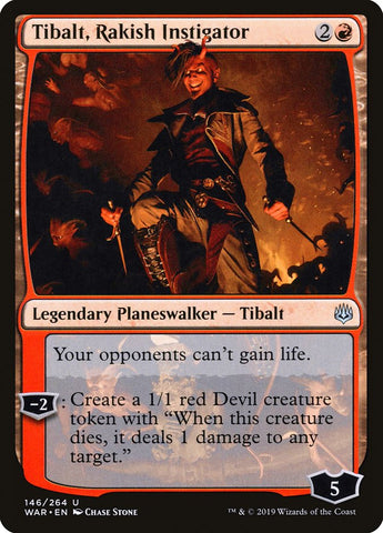 Tibalt, Rakish Instigator ESPAÑOL [War of the Spark]