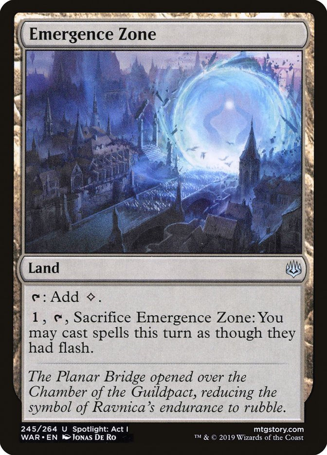 Emergence Zone ESPAÑOL [War of the Spark]