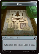 Clue (0015) // spirit (003) Double-Sided Token [Avatar: The Last Airbender Tokens]