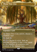 Three Tree City (Borderless) (0337) ESPAÑOL  [Bloomburrow]