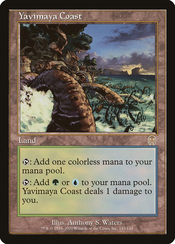 Yavimaya Coast CHINESE [Apocalypse]