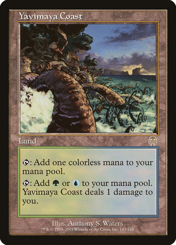 Yavimaya Coast CHINESE [Apocalypse]