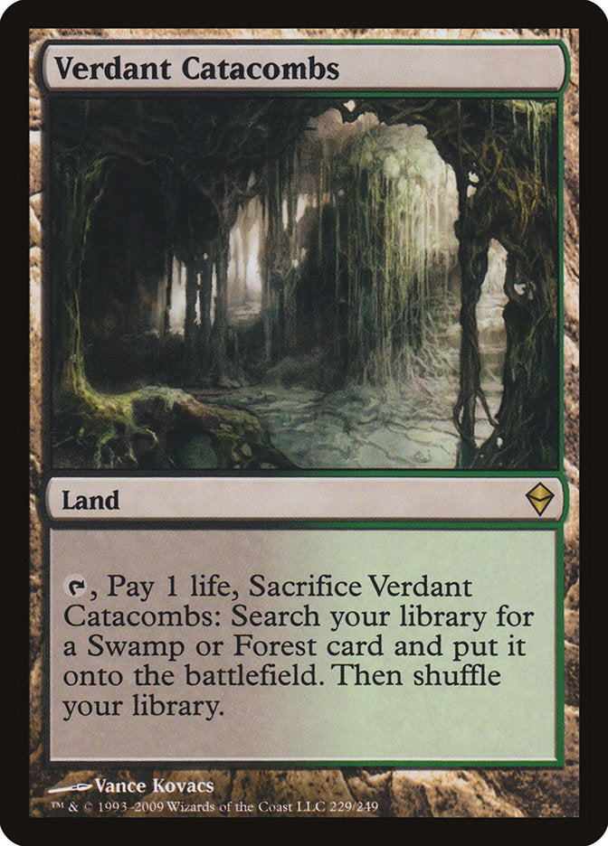 Verdant Catacombs JAPANESE [Zendikar]