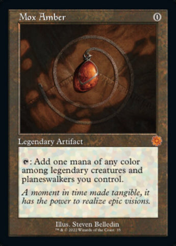 Mox Amber (Retro) JAPANESE [The Brothers' War Retro Artifacts]