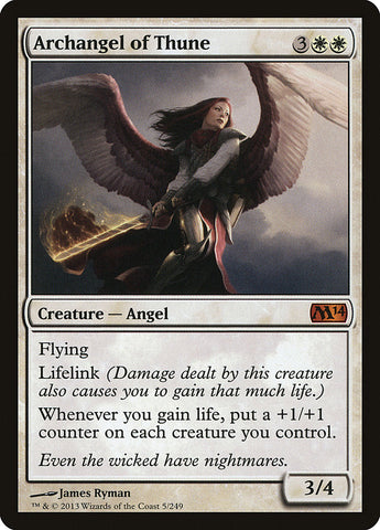 Archangel of Thune ESPAÑOL [Magic 2014]