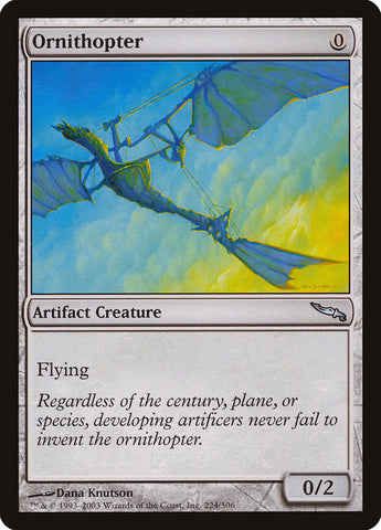 Ornithopter ESPAÑOL [Mirrodin]