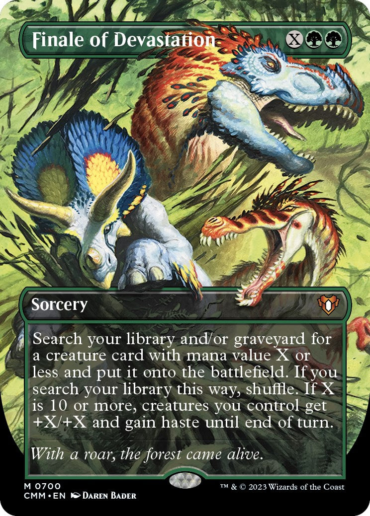 Finale of Devastation (Borderless Alternate Art) JAPANESE [Commander Masters]