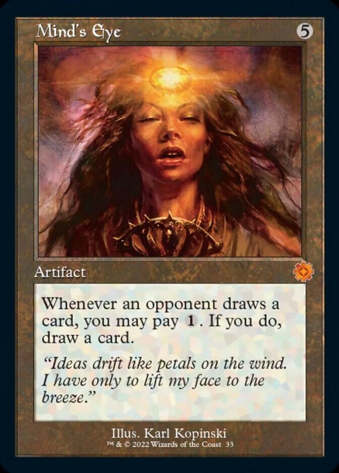 Mind's Eye (Retro) ESPAÑOL [The Brothers' War Retro Artifacts]