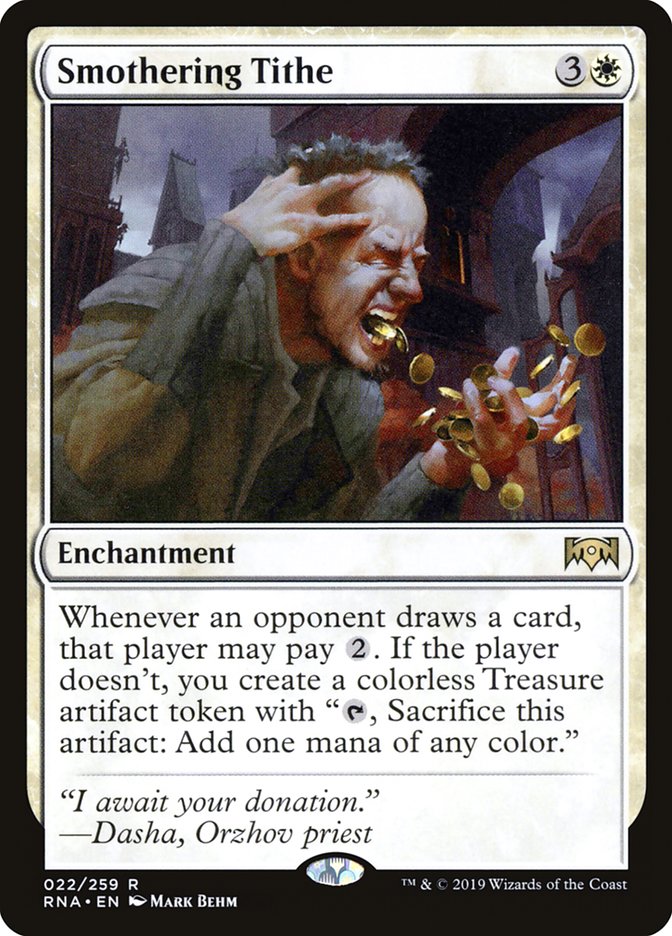 Smothering Tithe JAPANESE [Ravnica Allegiance]