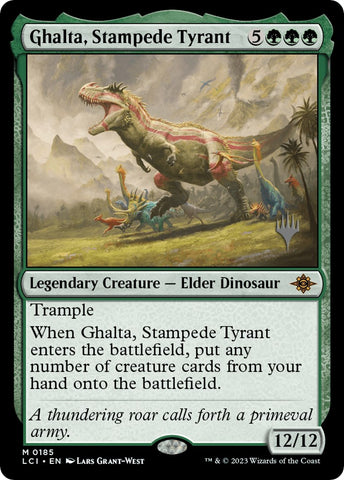 Ghalta, Stampede Tyrant (Promo Pack) [The Lost Caverns of Ixalan Promos]