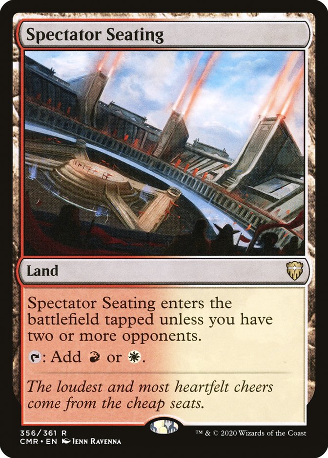 Spectator Seating CHINESE  [Commander Legends]