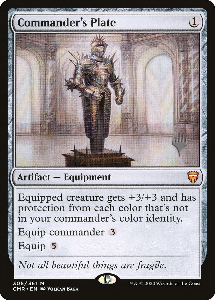 Commander's Plate (Promo Pack) ESPAÑOL  [Murders at Karlov Manor Promos]