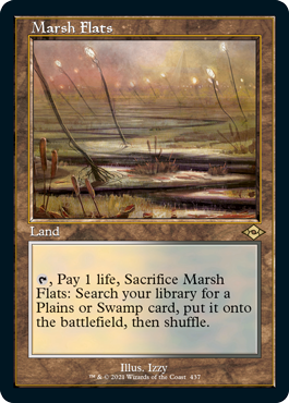 Marsh Flats (Retro Foil Etched) JAPANESE [Modern Horizons 2]