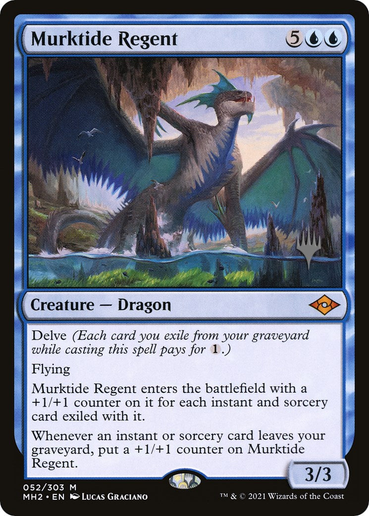 Murktide Regent (Promo Pack) ESPAÑOL [Murders at Karlov Manor Promos]