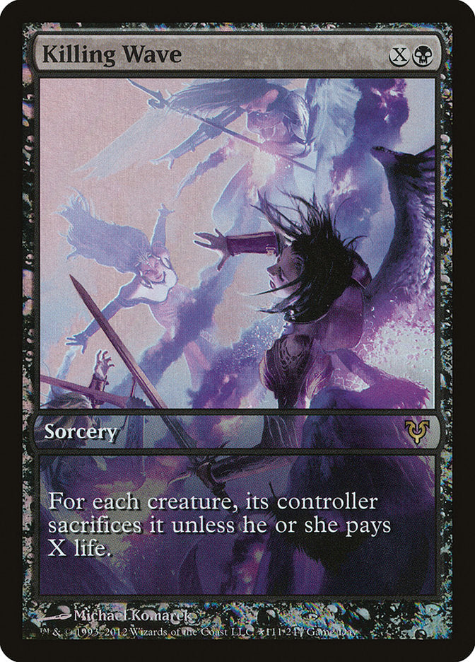 Killing Wave (Game Day) ESPAÑOL [Avacyn Restored Promos]