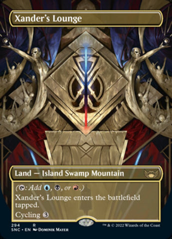 Xander's Lounge (Borderless Alternate Art) ESPAÑOL [Streets of New Capenna]