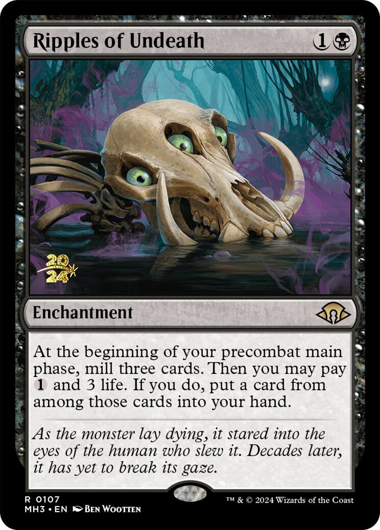 Ripples of Undeath ESPAÑOL [Modern Horizons 3 Prerelease Promos]