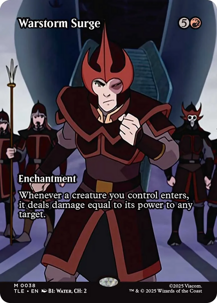 Warstorm Surge (Borderless) [Avatar: The Last Airbender: Eternal-Legal Warstorm Surge (Borderless) [Avatar: The Last Airbender: Eternal-Legal
