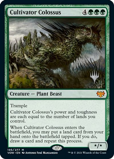 Cultivator Colossus (Promo Pack) ESPAÑOL  [Innistrad: Crimson Vow Promos]