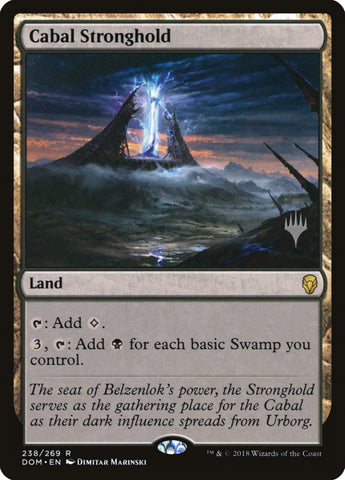 Cabal Stronghold (Promo Pack) ESPAÑOL [Dominaria Promos]