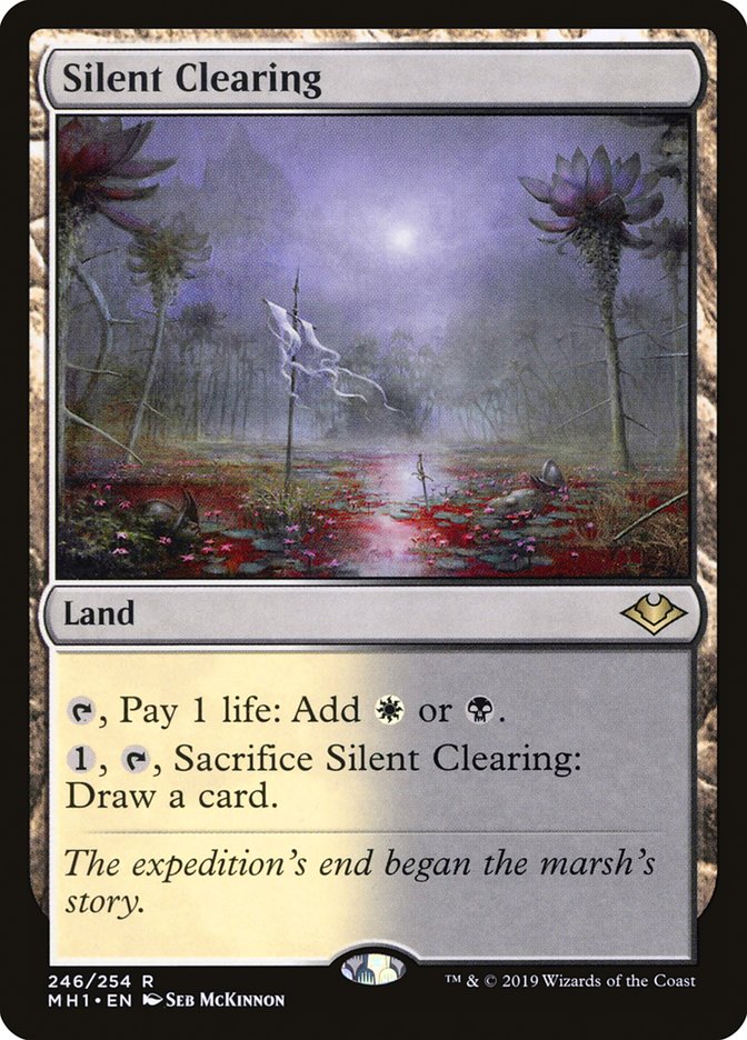 Silent Clearing ESPAÑOL [Modern Horizons]