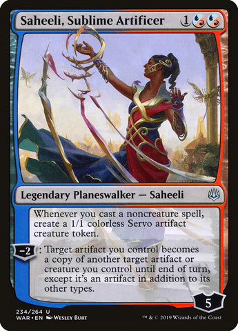 Saheeli, Sublime Artificer ESPAÑOL [War of the Spark]
