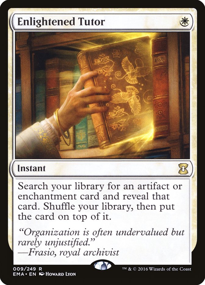 Enlightened Tutor SIGNED [Eternal Masters]