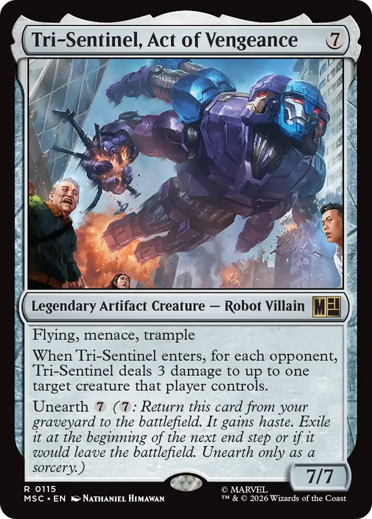 Tri-Sentinel, Act of Vengeance [Marvel Super Heroes Commander]