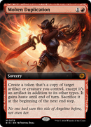 Molten Duplication (Extended Art) JAPANESE [Outlaws of Thunder Junction: The Big Score]