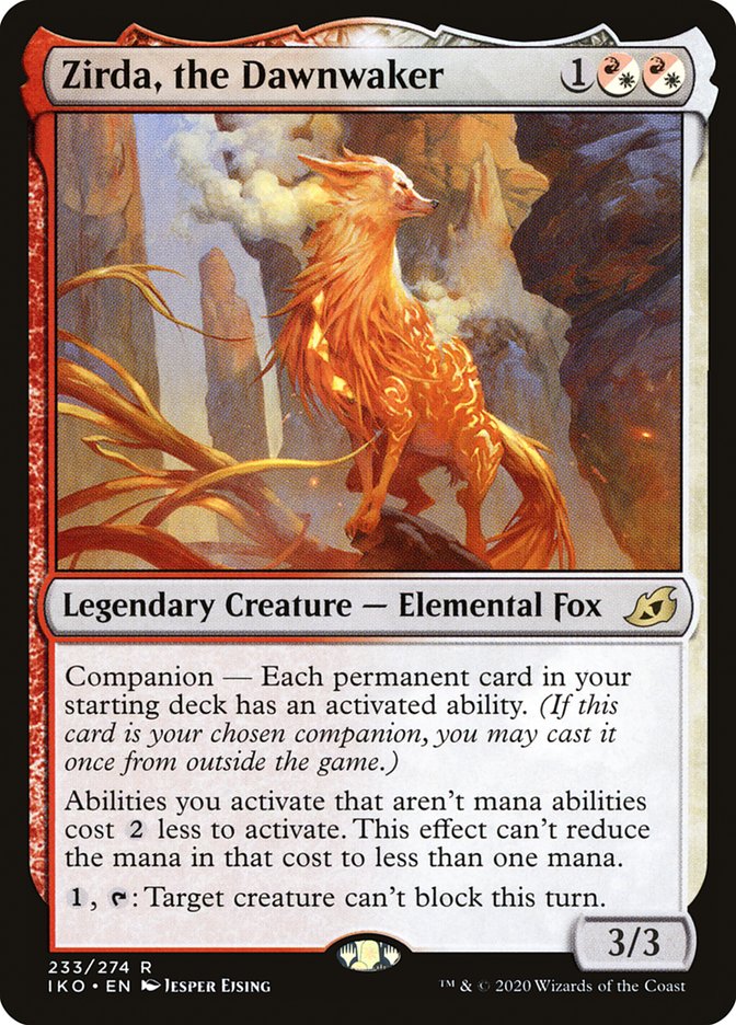 Zirda, the Dawnwaker JAPANESE [Ikoria: Lair of Behemoths]