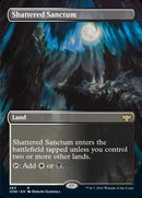 Santuario destruido - Shattered Sanctum (Borderless Alternate Art)  [Innistrad: Crimson Vow]