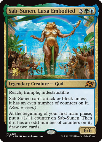 Sab-Sunen, Luxa Embodied ESPAÑOL [Aetherdrift Prerelease Promos]
