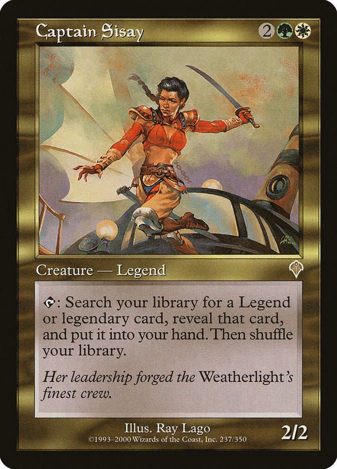 Captain Sisay JAPANESE [Invasion]