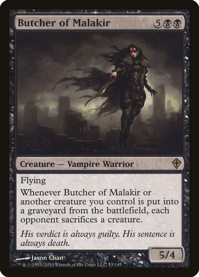 Butcher of Malakir ESPAÑOL  [Worldwake]